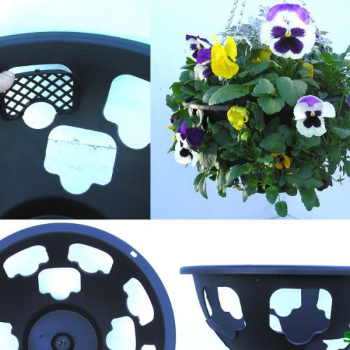 Easy fill hanging baskets